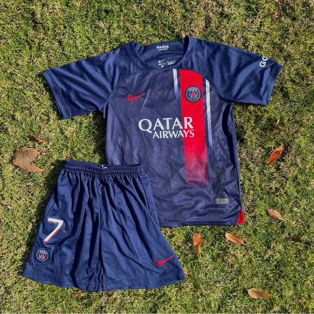 Kids Mbappe Soccer Jersey
